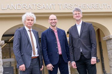 Wolfgang Lippert, Ely Eibisch und Prof. Dr. Michael Piazolo